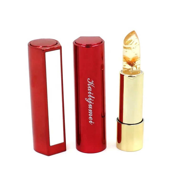 Brand New Kailijumei Gold Foil Glitter Jelly Lipstick long lasting lip gloss
