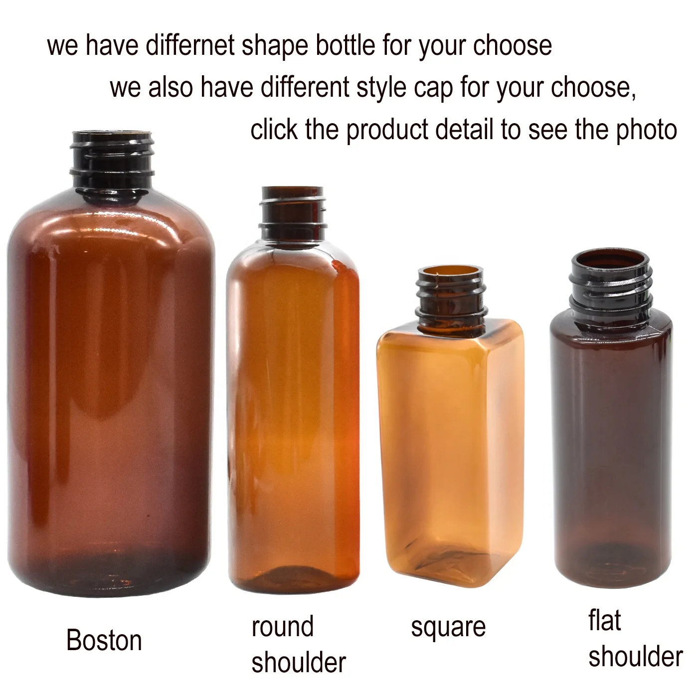 Fine Mist Plastic Spray Bottles 30ml 50ml 60ml 100ml 250ml 500ml 16oz Perfume Oils Cosmetic Transparent Essential Spray Bottles