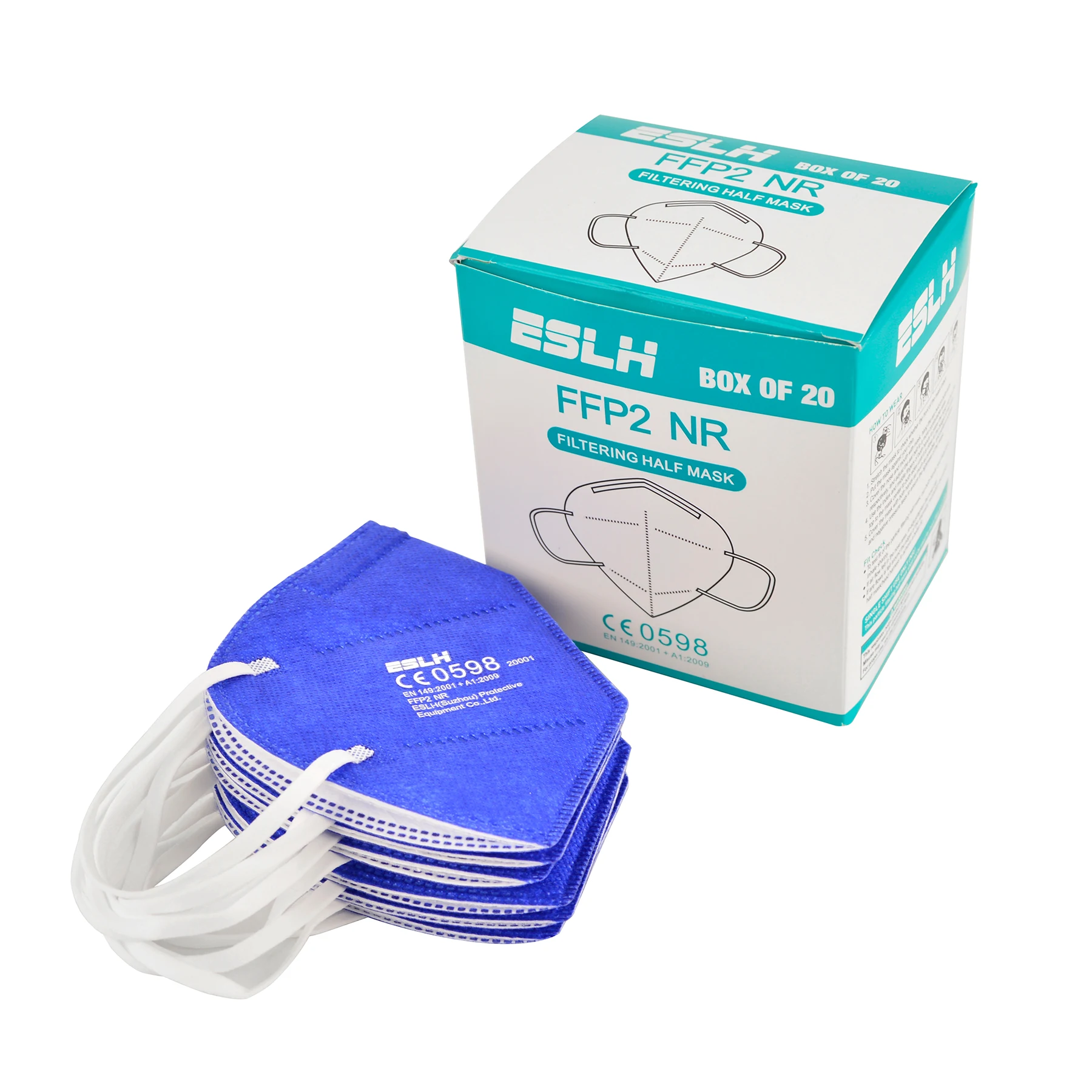 Factory Directly Sale High Quality KN95/FFP2 face mask 5 ply