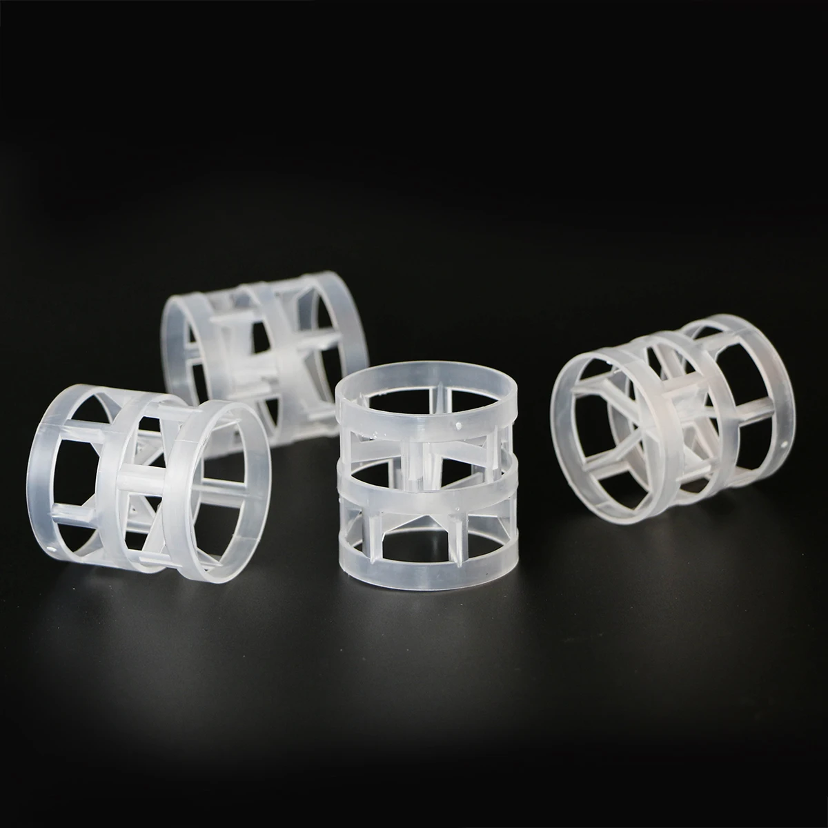 Heat Resistance 16 mm 25 mm 38 mm 50 mm PP Plastic Pall Ring Tower Packing For Purifying Column