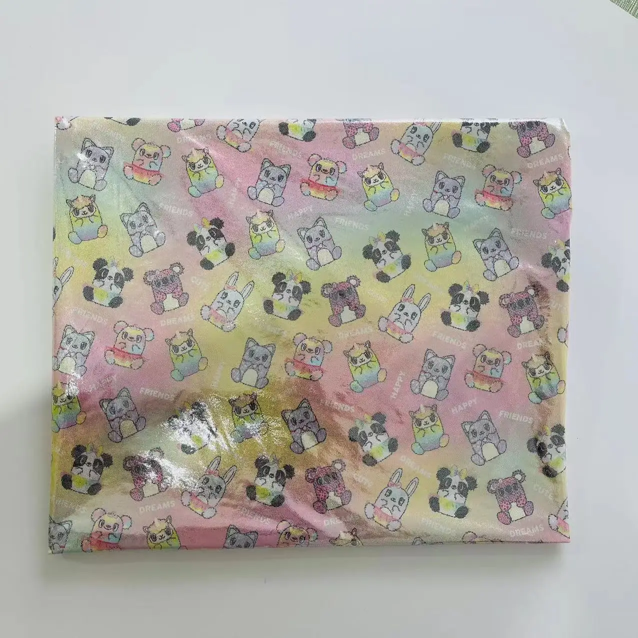 designer fabric custom and digital printed holographic fabric