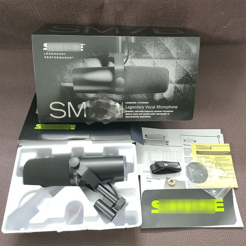 Недорогой оригинальный микрофон SM7B Прямая поставка Проводной динамический сценический динамик высшего качества