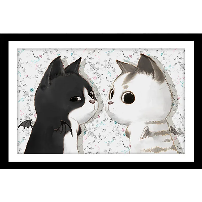 
Factory direct supply custom counted cross stitch kit trendy style wall hanging cross stitch 