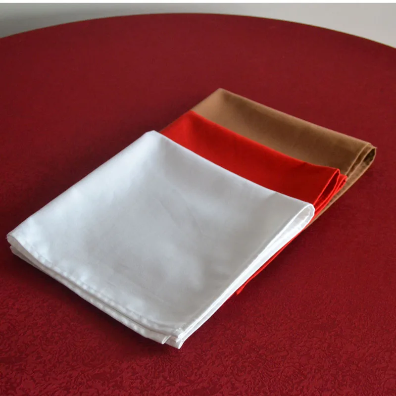 Wholesale Restaurant hotel White Table Napkin Cloth Cotton Dinner Napkin for Wedding and Party