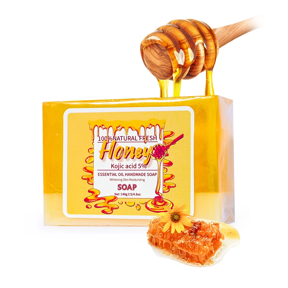 Private Label Organic Beauty Dark Spot Remover Moisturizing Nature Whitening Body Cleansing Loofah Soap Crystal Hand Made Soap