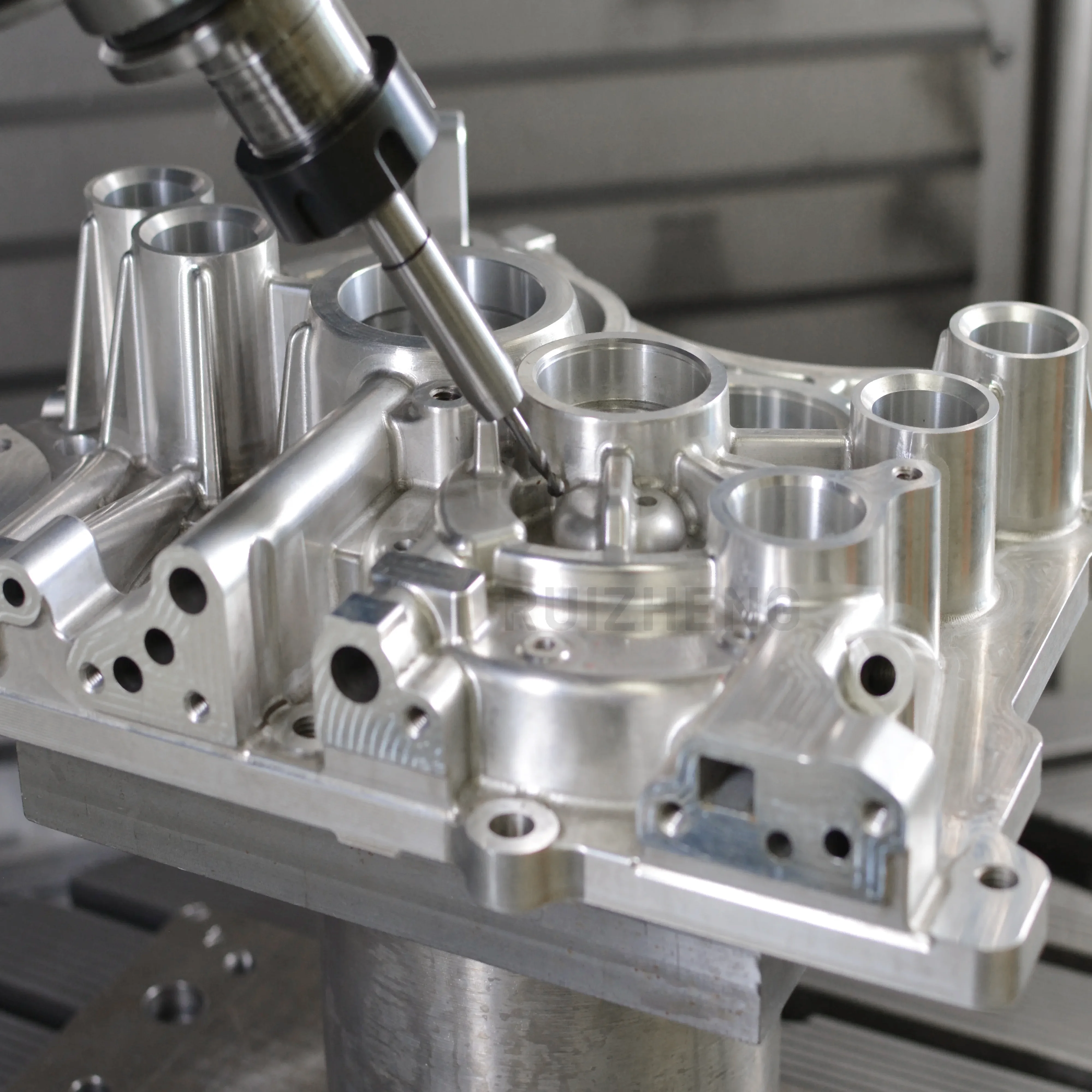 CNC machining High quality Customized oil blocks aluminum hydraulic manifold valve block for Automobile hydraulic system