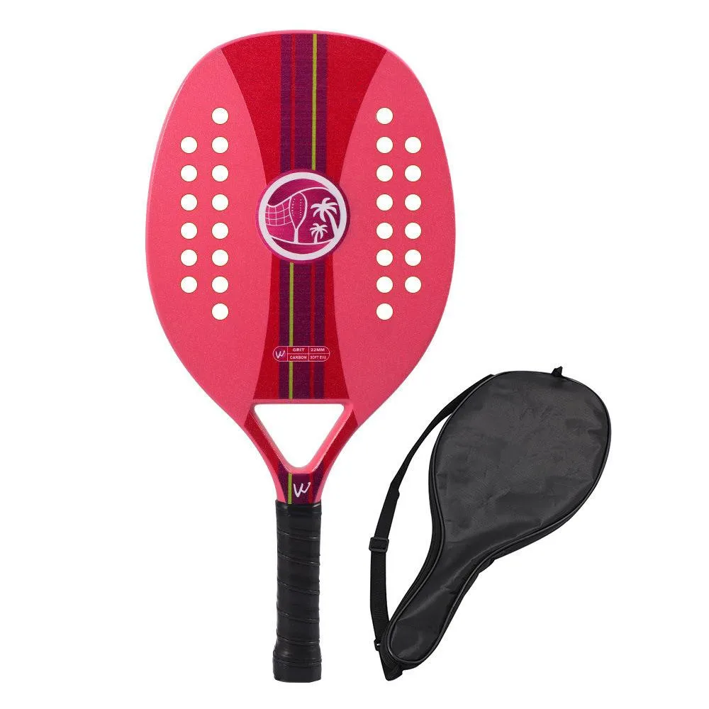 High quality low price Manufacturer wholesale carbon beach tennis padel racket with customized logo