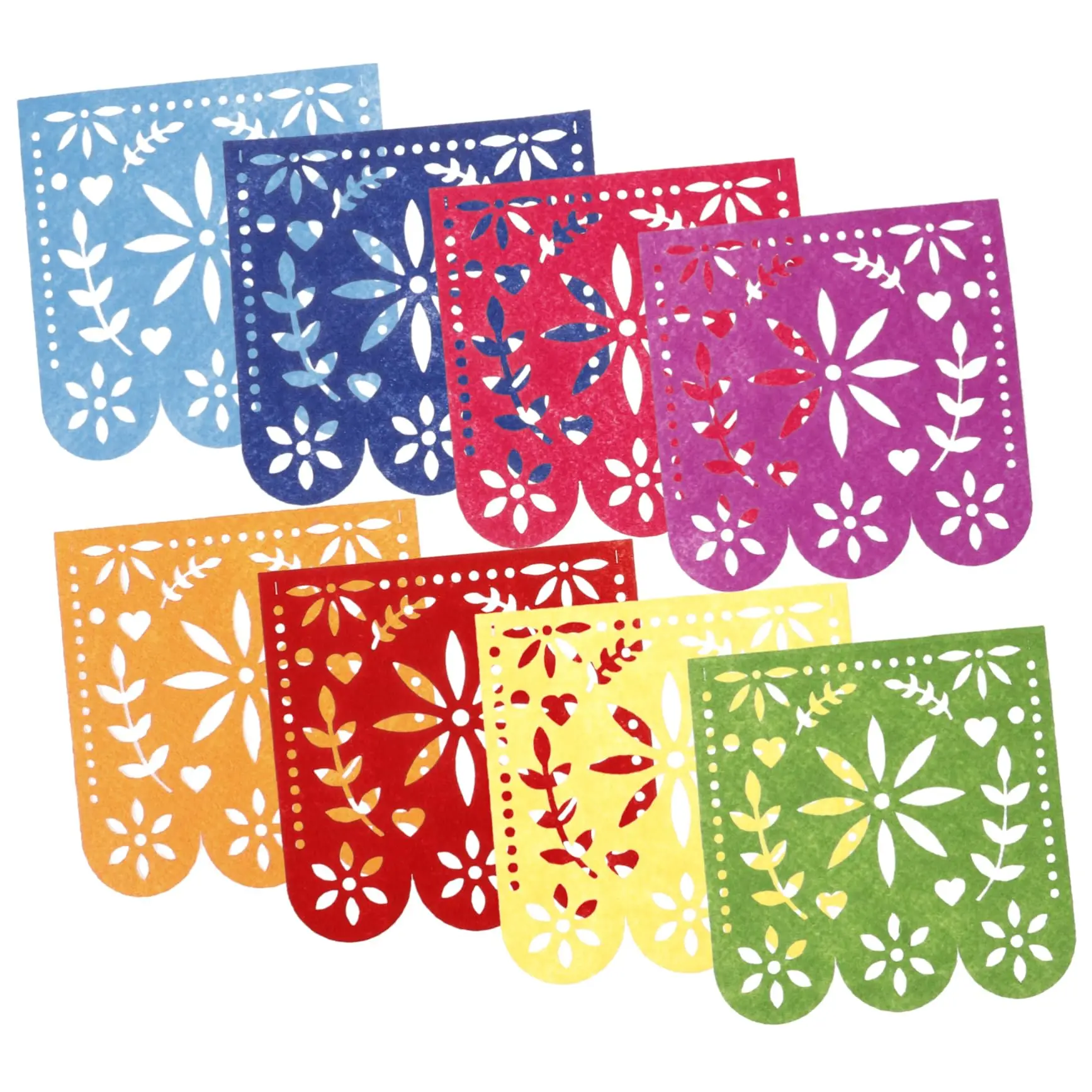 Felt Hanging Flag Mexican In Spanish Mexico Party Supplies Festival Decors Background Wall Ornament Fiesta Decorations Banner