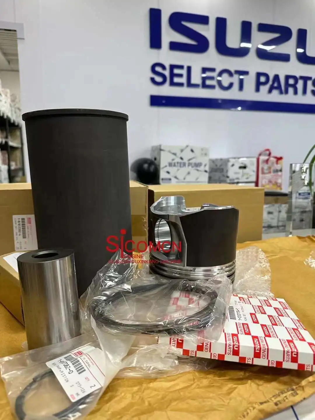 Высококачественные детали 6WG1 EFI комплект гильз для электрического впрыска топлива поршневых с кольцевым замком двигателя экскаватора грузовика ISUZU