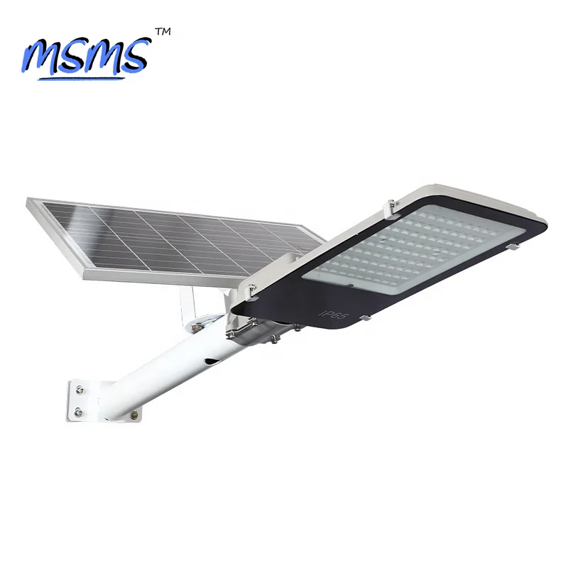 Factory Directly IP65 Sensor Outdoor Integrated Led With Remote Control  Street Light Solar Lights