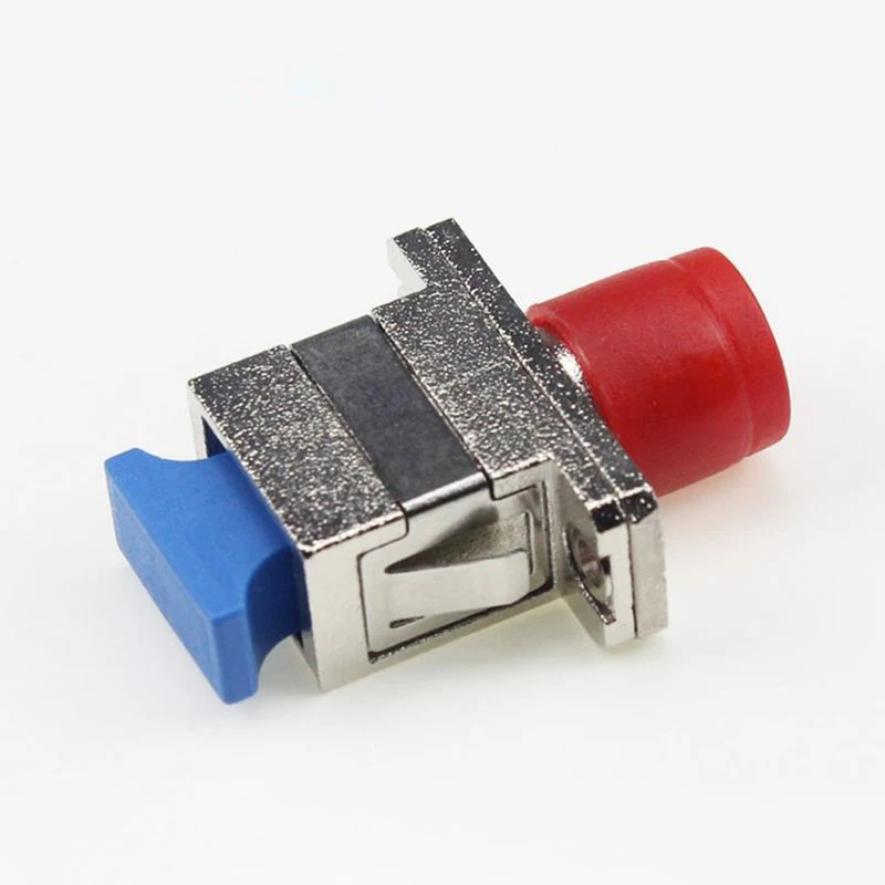 FIBERVISION SX To SC ST FC Fiber Coupler Simplex Duplex Metal Fiber Adapter With Flange