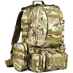 combination bags large capacity outdoor camouflage camping mountaineering tactical backpacks