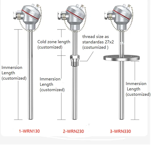 platinum rhodium high temperature sensor B S R type 1600 degree thermocouple ceramic