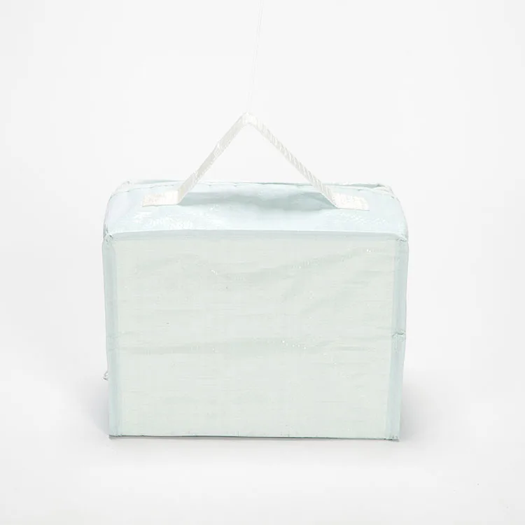 Hot Sale Reusable RPET Thermal Insulation Fresh Aluminum Foil Ice Cream Cooler And Warmer Box Bag Grocery Bag