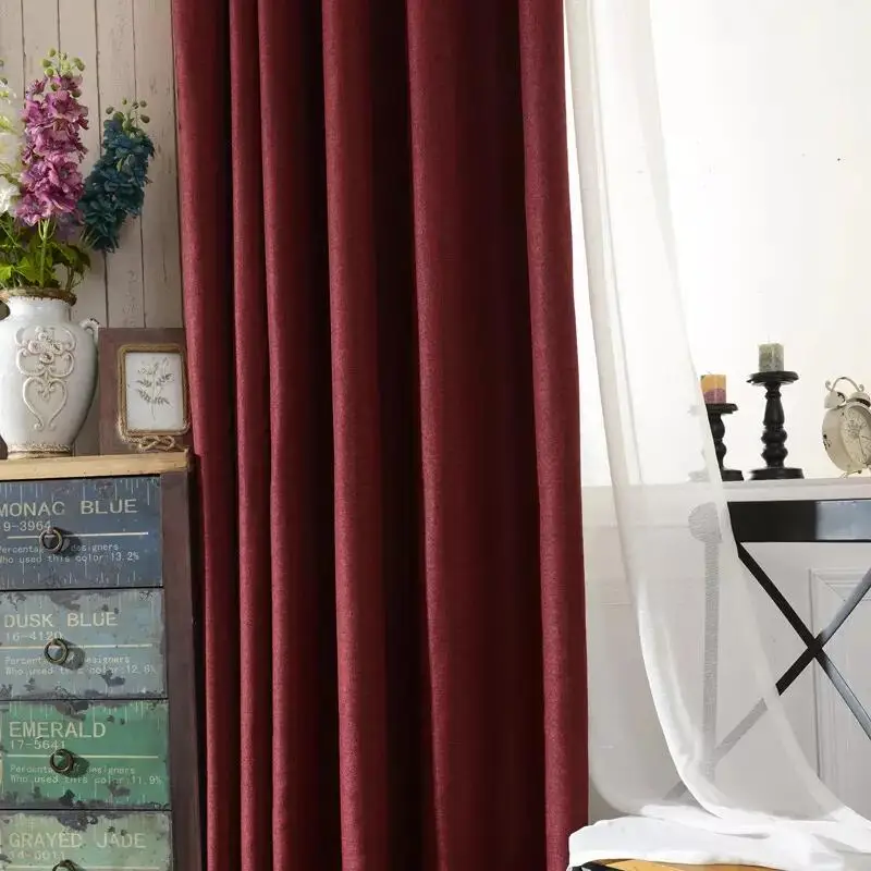 High Quality Living Room Window Curtain Blackout Curtain