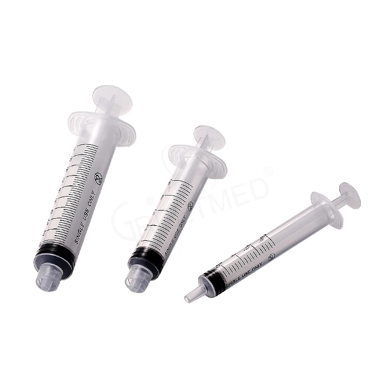 1ml 3 ml 5ml 10ml 20ml 60ml Disposable Plastic Luer Lock Syringes With Needle
