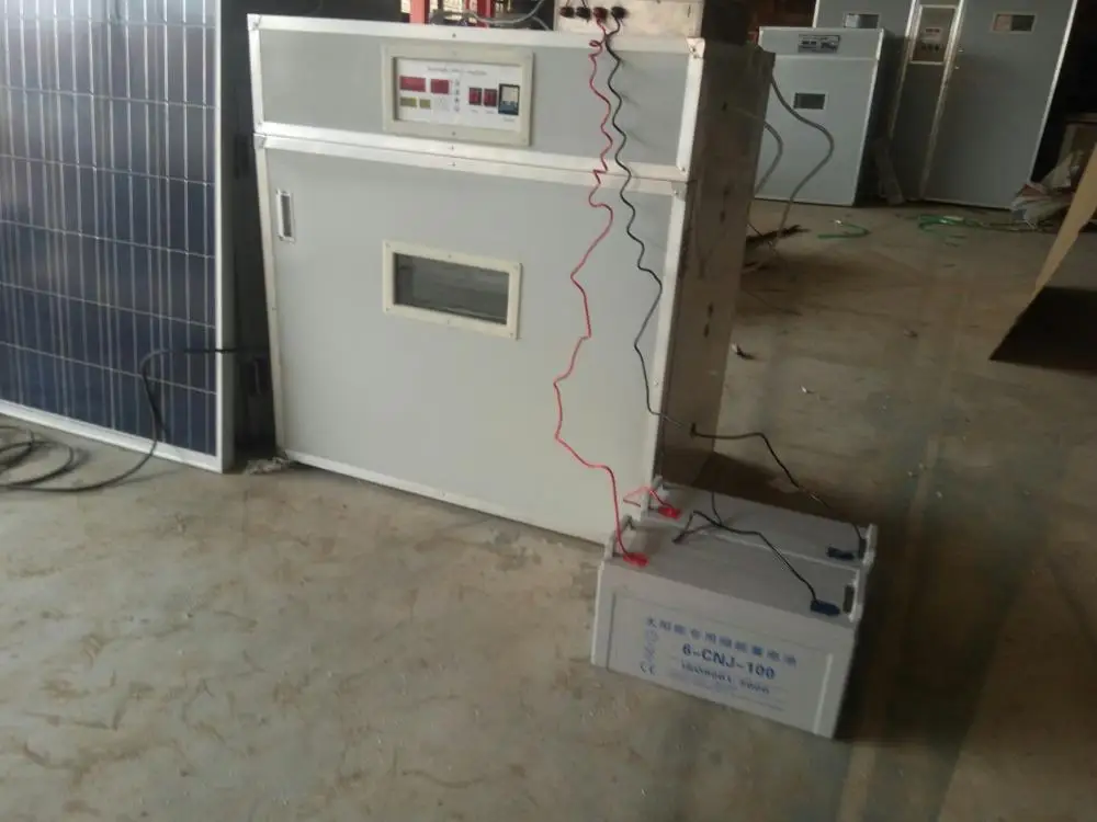 
deliver to harare! hatching 5000 egg incubator with solar system 