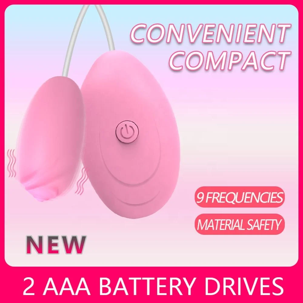 Factory direct ship battery egg vibrator Remote Controlled G- Spot Adult Sex Toys For Women Powerful Vibrating egg Jumping Egg