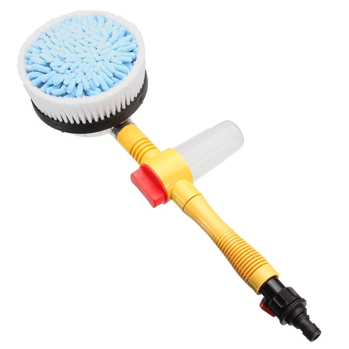 Universal High Pressure Automatic Rotating Portable Foam water Wash Spray Brush car washer for cleaning with foam pot