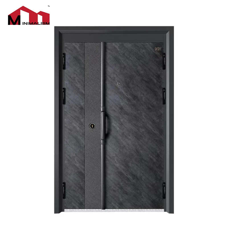 Exterior House Door Main Door Security American Steel Door With Modern Design