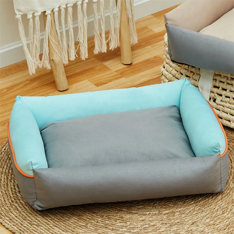 Comfortable Detachable Washable Dog Calming Beds Dog Beds Eco Friendly Small To Large Dog Beds
