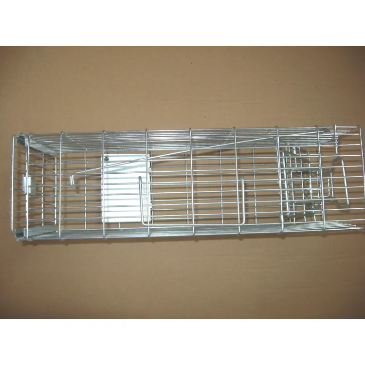 Factory Wholesale Double Door Animal Trap Weasel Cage Trap