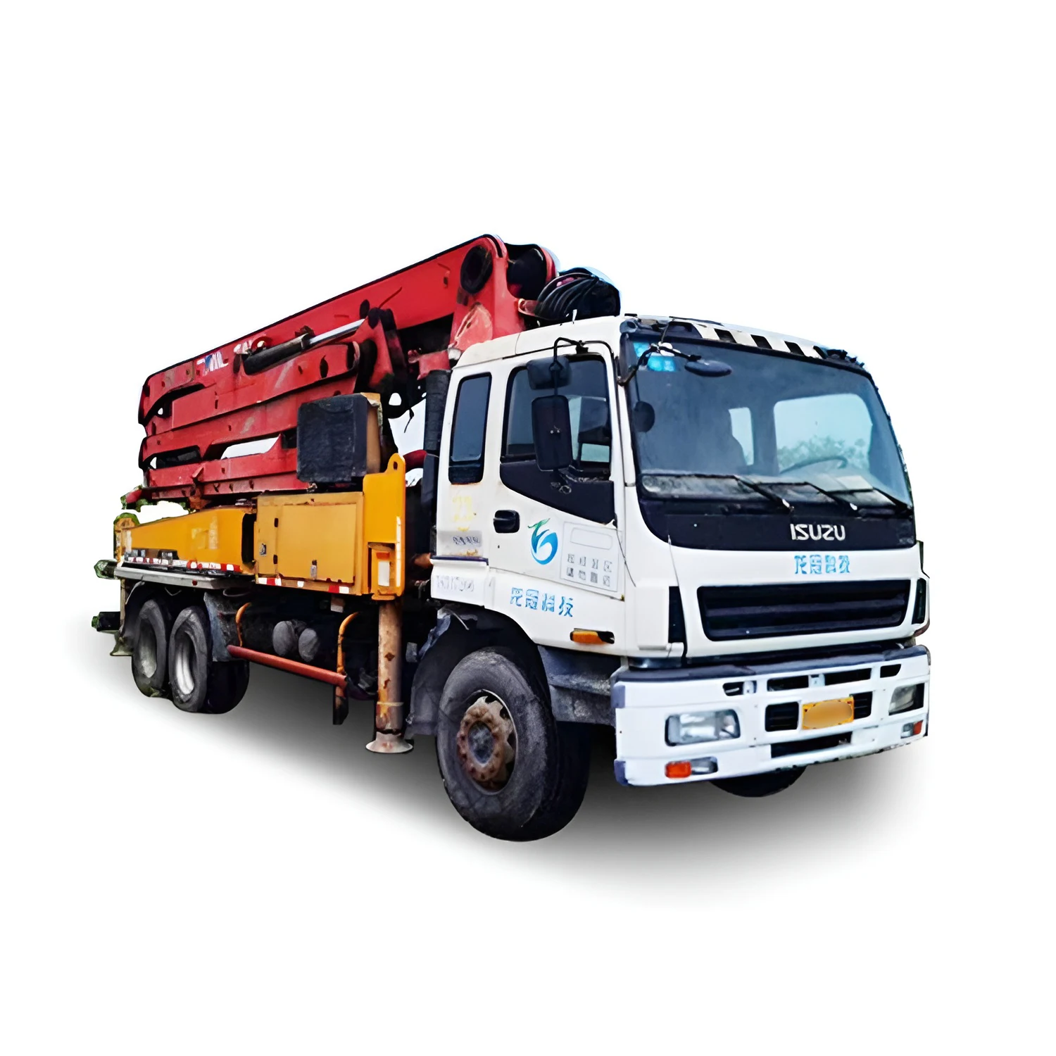 Высокая безопасность используется SANY SY5271THB 38m Isuzu бетононасос грузовик монтируется с высокой производительностью для продажи