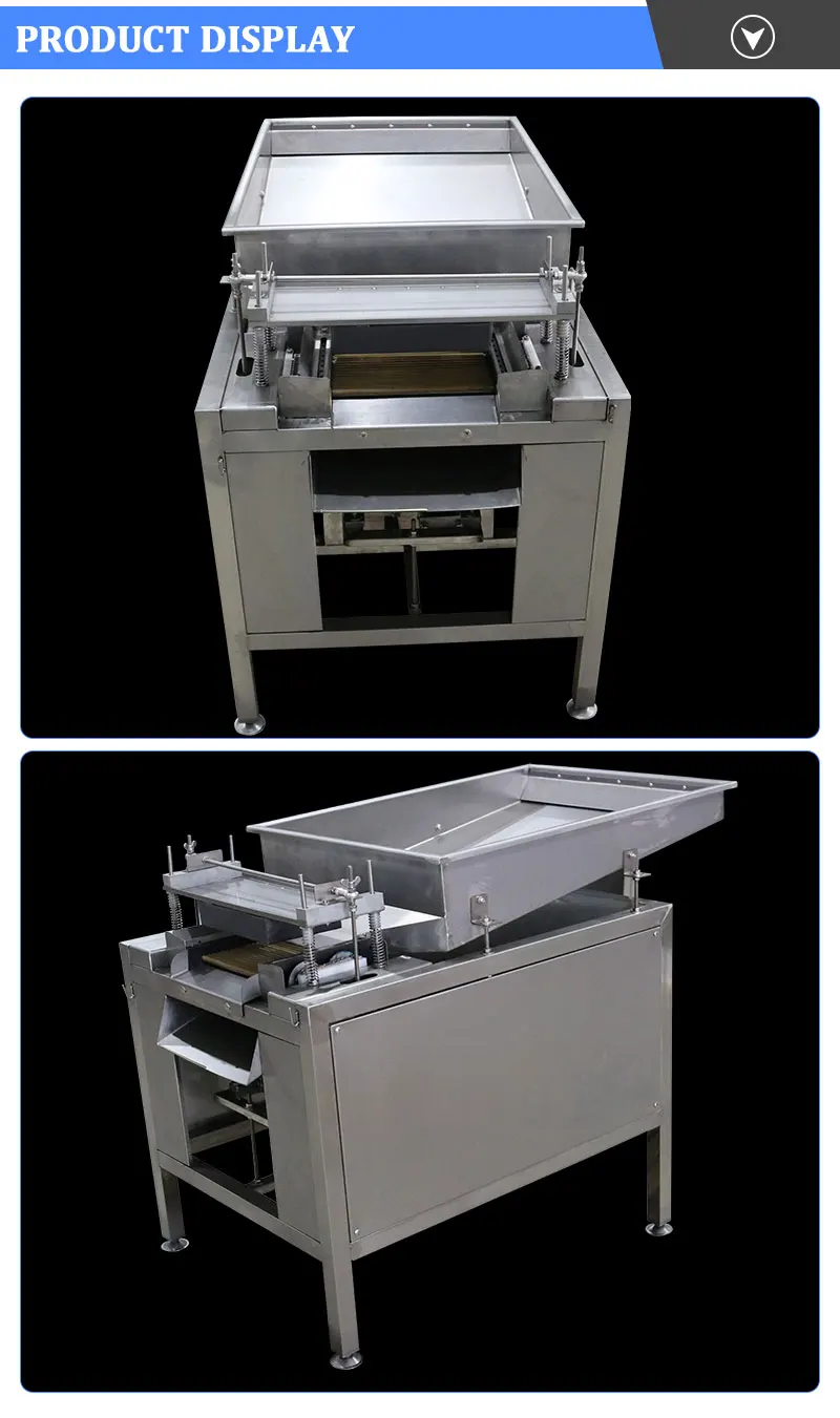 New type of sell like hot cakes Small50kg/hour stainless steel automatic quail egg sheller/peeler