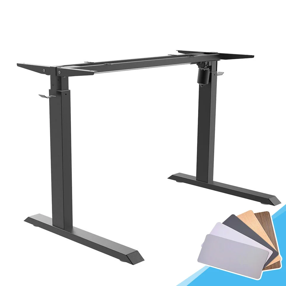 2022 Best Smart Ergonomic Electric Adjustable Height Sit To Standing Up Desk Table Legs Base Kit Frame Home Office