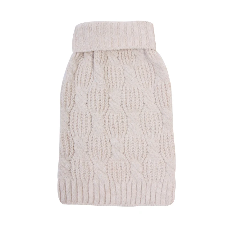 Hot selling Luxury Knitted Dog Jumper Sweater Winter Warm Soft Pet Clothes Knit Sweaters For Dogs