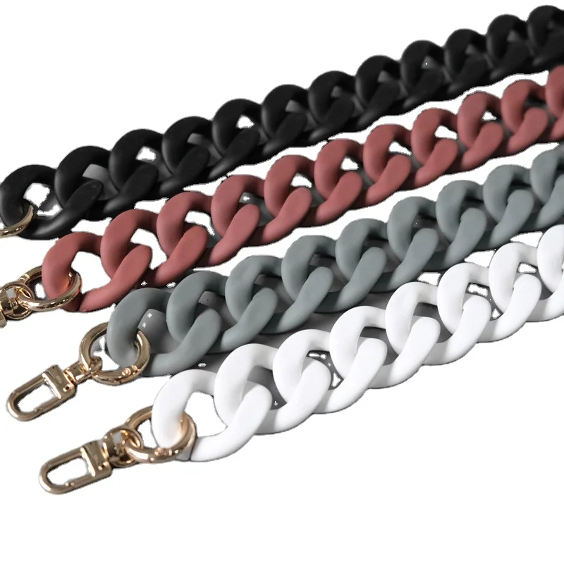 Small plastic chain plastic key shoulder chains chain for handbags