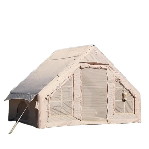 Hot Sell High Quality Outdoor Camping Family Hiking Trips Thickened Waterproof and Warm Inflatable Tents for 2 to 3 People