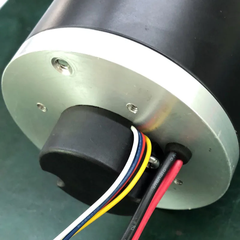 Custom-Made 12V High Torque 200Kg Worm Gear 24V 350W Dc Motor with Optical Encoder