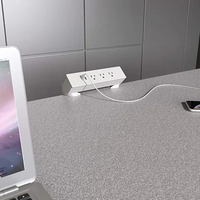 Электрическая розетка UL настольная usb 125 В американская с тремя