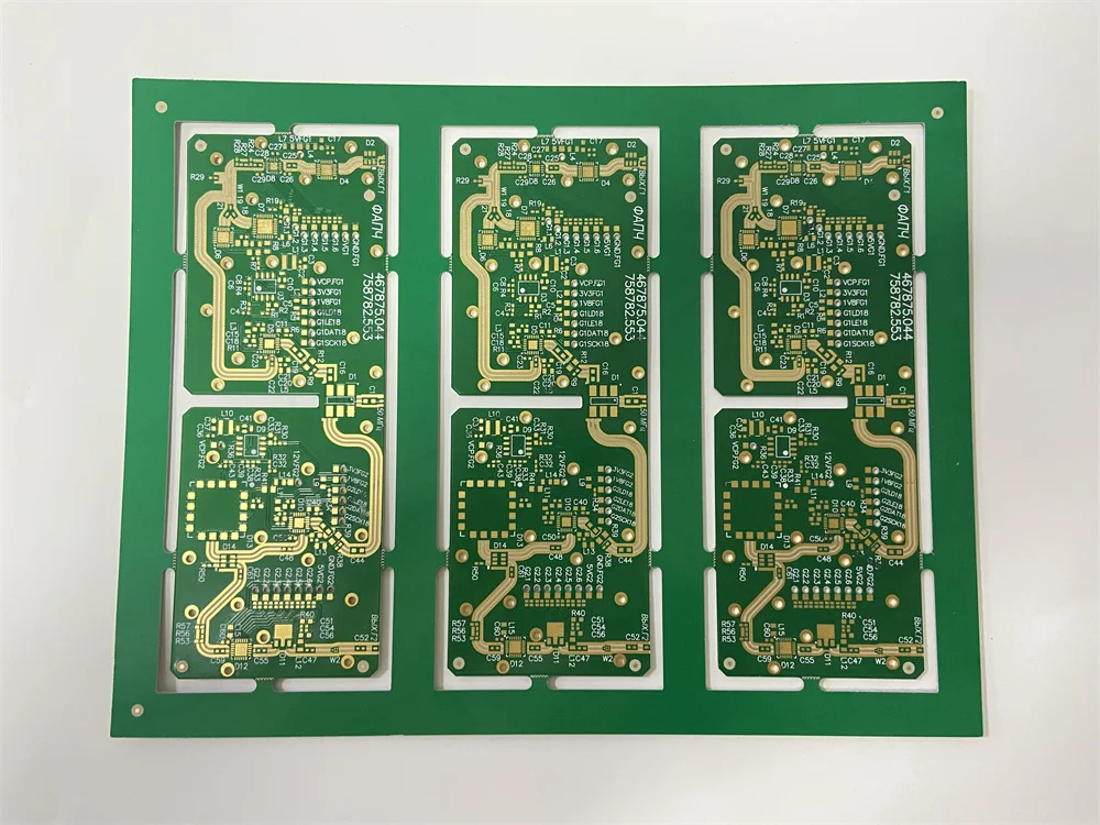 Professional Manufacturer Custom MCB PCB Resin pluggin 0.2mm holes high TG FR4 gold-finger PCB