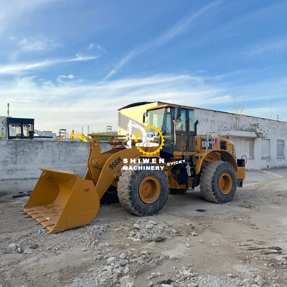Mini cargador CAT 966h wheel loader used loaders Caterpillar 950 960 966 988 front end loader cargador frontal Caterpillar 966h