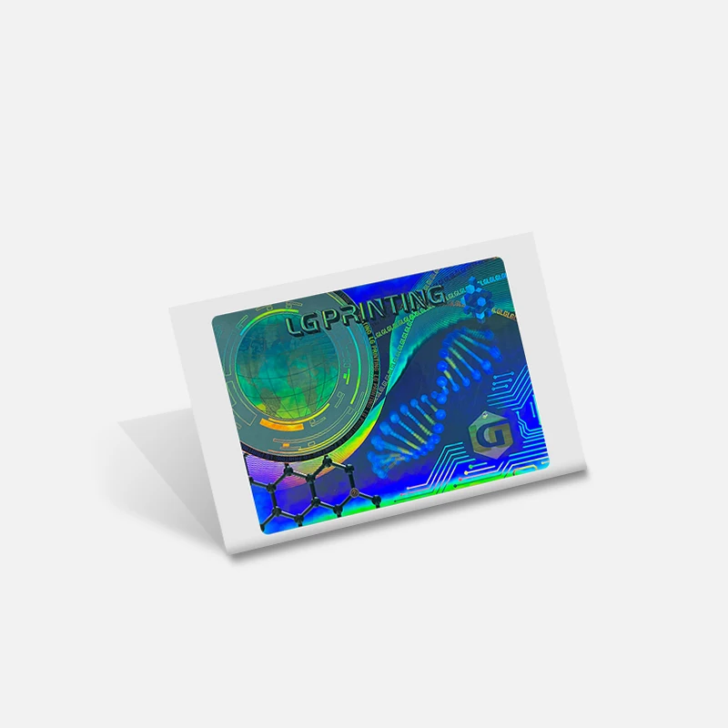 Custom Make Holographic Security Sticker Label 3D Hologram Sticker Label