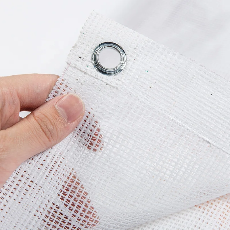 Roadside Advertising Fabric Fence Scrim Polyester Mesh Banner