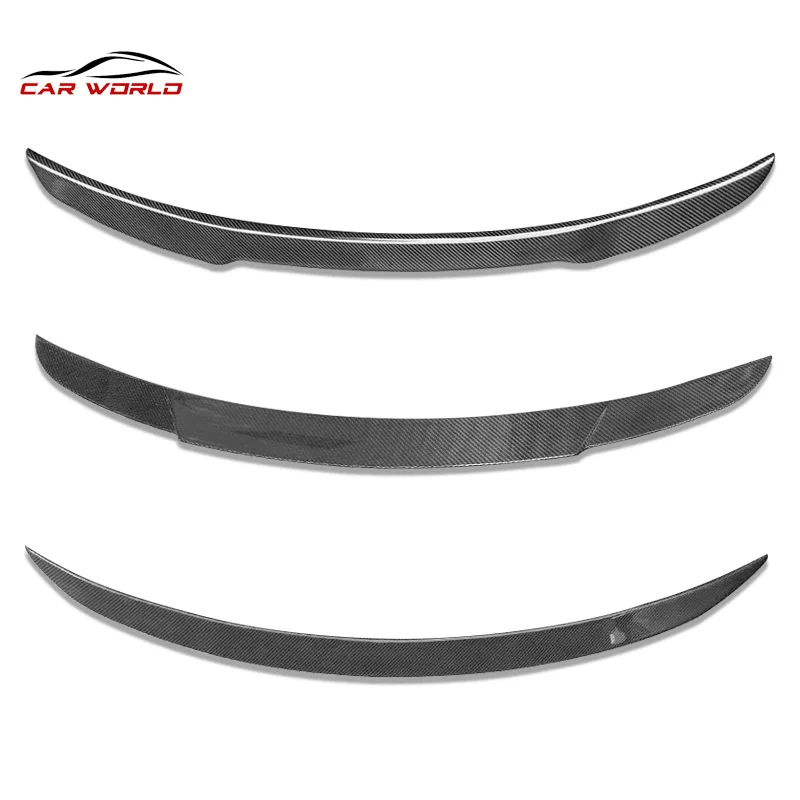 Spoiler For Mercedes Benz C Class W206 C260L 2022 2023 Carbon Fiber Rear Tail Wing Back Trunk Face Kit Accessories Body kits