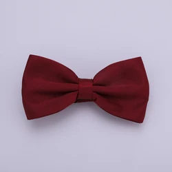 Mens Bowties Navy Blue Black Bow Tie Ties Men Satin Boys Bowtie