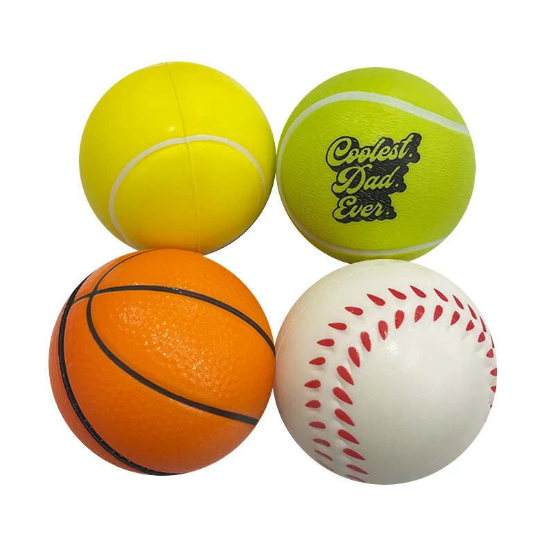Promotional Custom Designed PU Anti-stress Soft Ball In Different Shapes High Quality