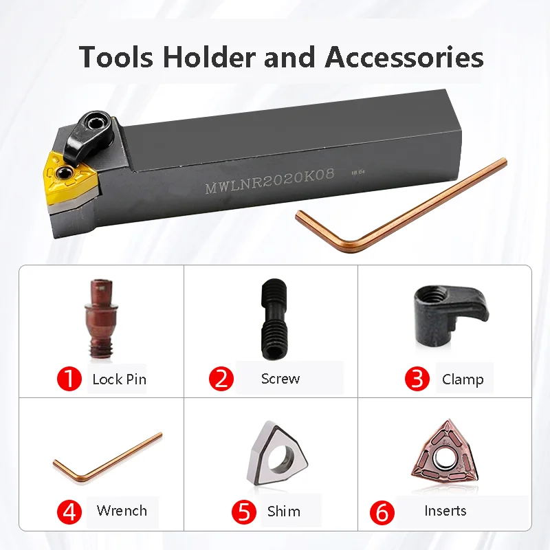 Turning holder cutter MTJNR/L  Lathe cutting tools TNMT