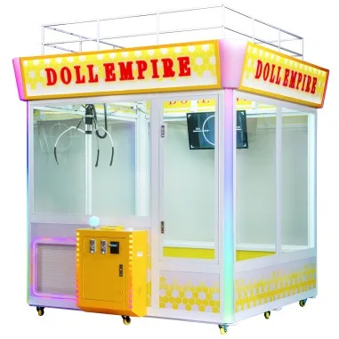 Cheap Shopping Mall Coin Operated Arcade Machine Plush Toys Kids Vending Machine Big Human Claw Crane Game Machine for Sale