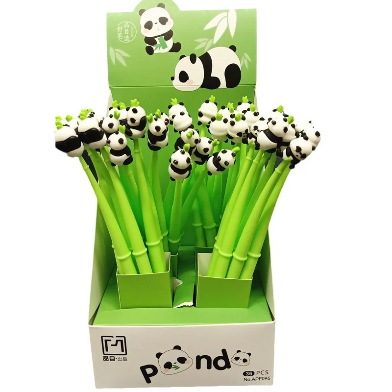 Gel Panda Pen Stationery Kawaii School Supplies Gel Ink Pen School Stationery Office Suppliers Pen Kids Gifts Tools
