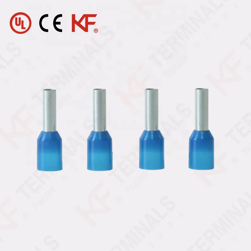 Insulated Wire Cable Assorted Terminal Connector Lugs End Tinned Copper Crimps Pin Bootlace Ferrules