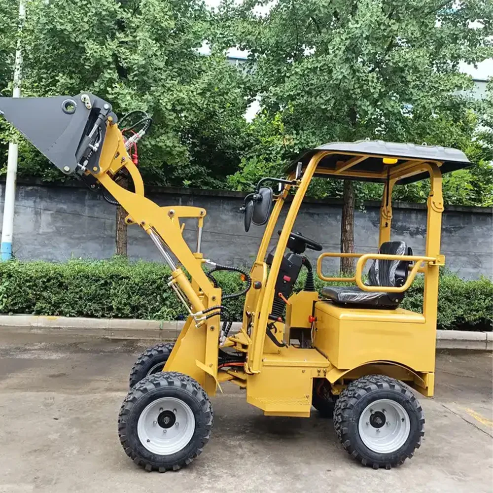 Battery Multi Function Small Loader 400 kg 500 Electric Mini Wheel for Sale in Europe Market