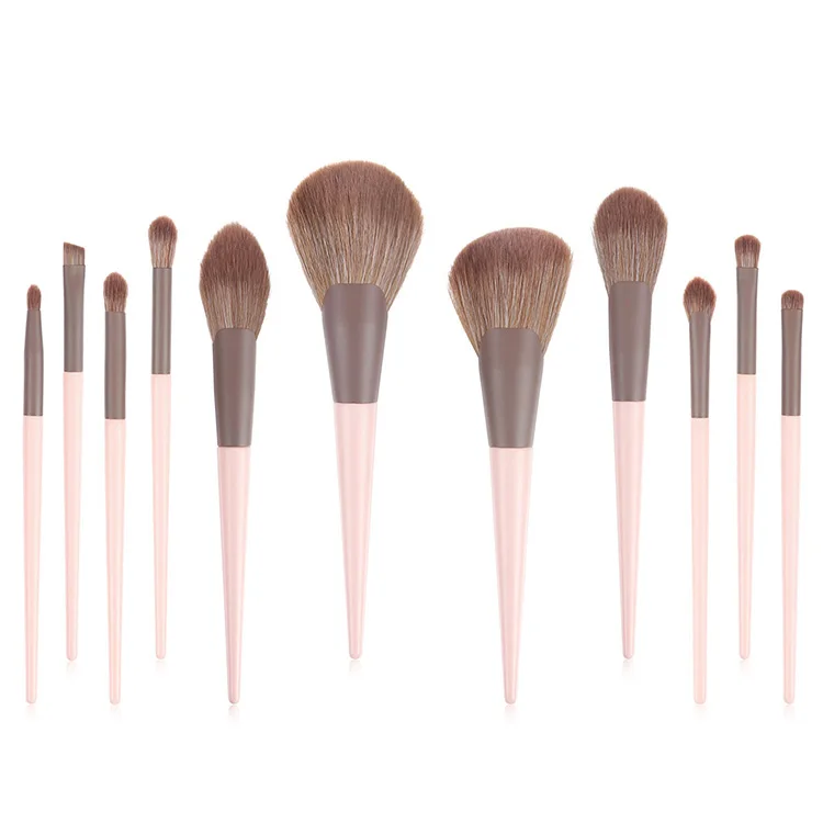 
goat hair makeup brush set private label pac makeup brushes double sided makeup brush 
