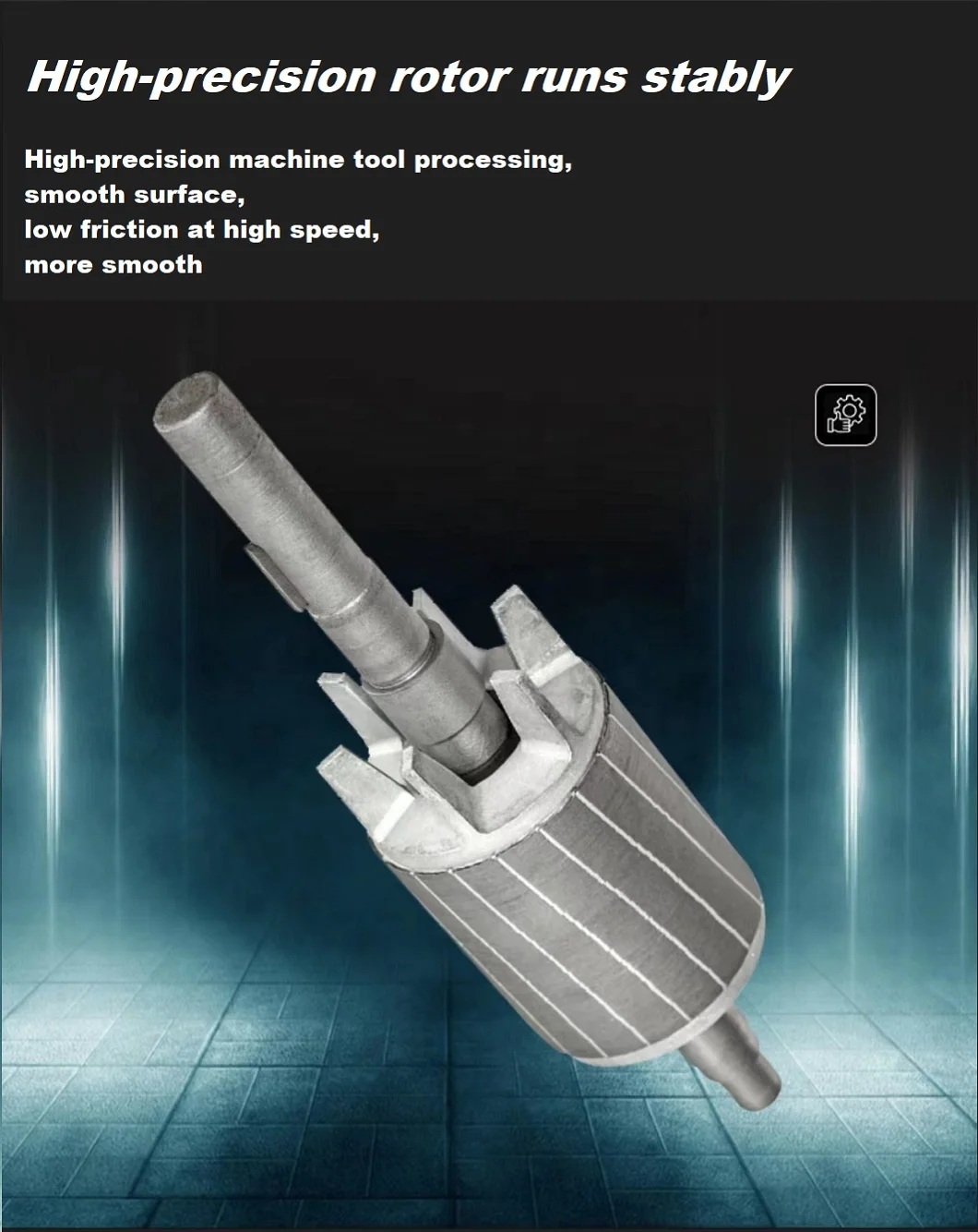 Electric Direct Driven 110V/220V Small Air Compressor Air Flow Rate 130l/min @1Mpa pressure