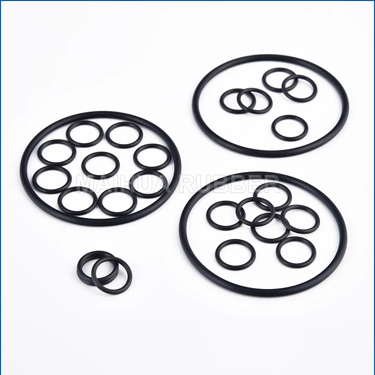 Custom AS568 High Precision FKM NBR EPDM FFKM VIT HNBR Silicone Rubber 70 Shore A O ring of Free Sample