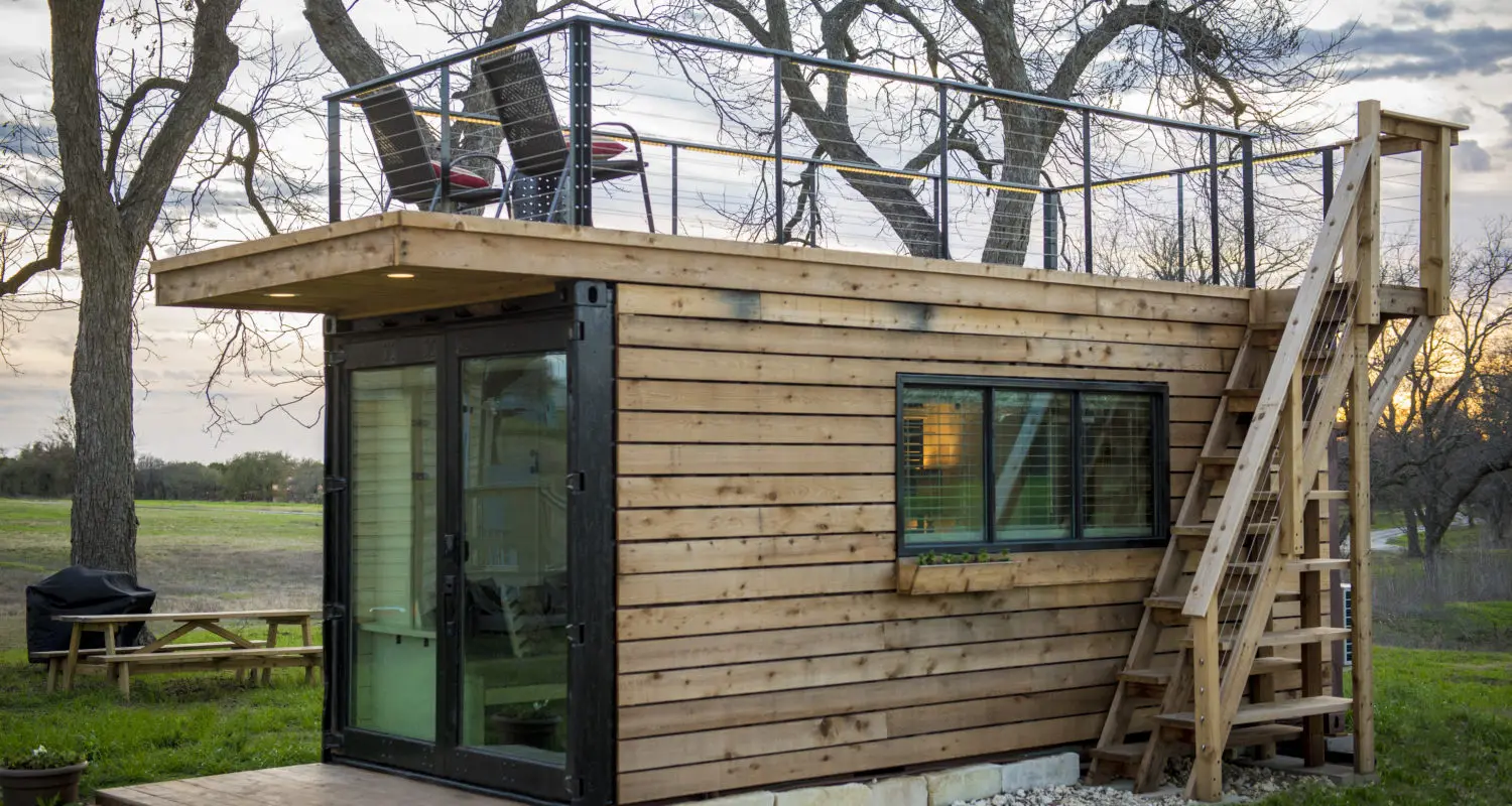 Hot Assembly Steel Structure Prefabricated Wood Living Container House